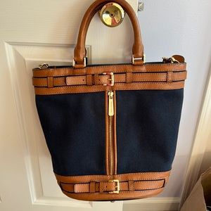 Vintage Michael Kors Kingsbury Bucket Tote